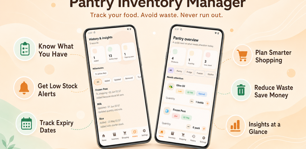 Pantry Inventory Manager hero visual